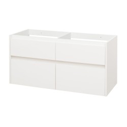Mereo Opto, kúpeľňová skrinka 120 cm, biela (CN913SN)