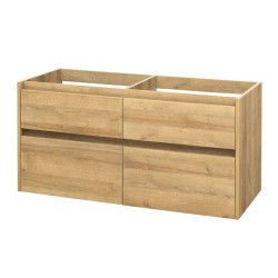 Mereo Opto, kúpeľňová skrinka 120 cm, dub Riviera (CN923SN)