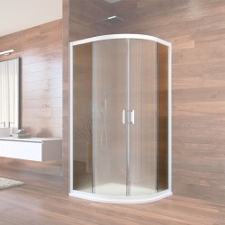 Mereo Pevný diel sklenený s profilom a tesnením pre CK608B..K, 100x100x190 cm, Point (CKND04K2)