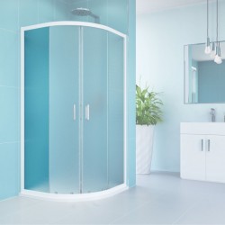 Mereo Pevný diel vr. profilu pre CK35111Z, biely ALU, Grep (CKND177Z1)