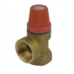 MEREO - Poisťovací ventil pre bojler s pevne nastaveným tlakom 10 bar, 1