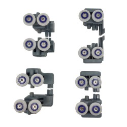 Mereo Pojazdy (horná a spodná), kompletná sada 8 ks pre dvere LIMA CK806xxK (CKND171K1)