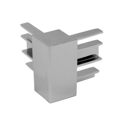 Mereo Roh plastový pre sprchové kúty LIMA, štvorcové, obdĺžnikové, chróm (CKND329K)