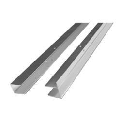 Mereo Sada fixačných (stenových) profilů (2ks) pre CK806xxK, chróm ALU, 190 cm (CKND250K2)