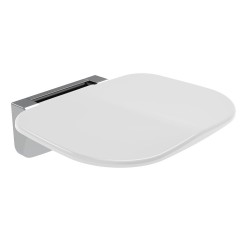 Mereo Sedátko do sprchy, duroplast, biele (CSS121)