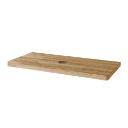 Mereo Siena, kúpeľňová doska na skrinku, dub masív, 81 cm (CN481D)