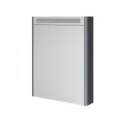 MEREO - Siena, kúpeľňová galérka 64 cm, zrkadlová skrinka, antracit mat (CN435GA)