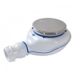 MEREO - Sifón pre sprchové vaničky Turboflow 2 s vylisovaným tesnením, ø 90 mm (PR6042C (0205700))