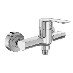 Mereo Sprchová nástenná batéria, Pego, 150 mm, bez príslušenstva, chróm (CB60103P)