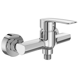 Mereo Sprchová nástenná batéria, Sonáta, 150 mm, bez príslušenstva, chróm (CB60103N)