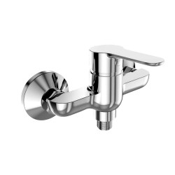 Mereo Sprchová nástenná batéria, Zuna, 100 mm, bez príslušenstva, chróm (CB601A03Z)