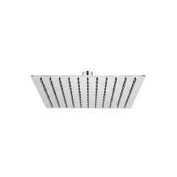 Mereo Tanierová sprcha horná, Slim, hranatá 250x250 mm s kĺbom, nerez (CB485P)