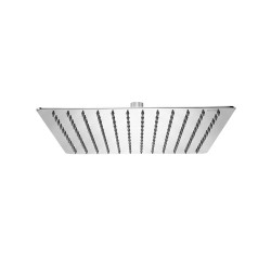 Mereo Tanierová sprcha horná, Slim, hranatá 300x300 mm s kĺbom, nerez (CB485C)
