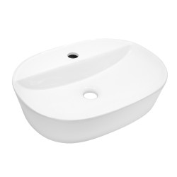 Mereo Umývadlo na dosku bez prepadu, Lota, 505x385x120 mm, keramické (UC513912O)
