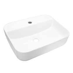 Mereo Umývadlo na dosku bez prepadu, Lota, 505x400x135 mm, keramické (UC514014R)