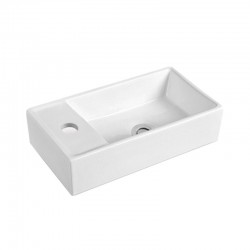 MEREO - Umývadlo na nábytok bez prepadu, 410x225x95 mm, obdĺžnikové, keramické (UC412210)