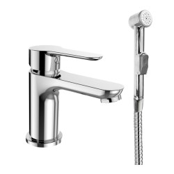 Mereo Umývadlová stojanková batéria Zuna s bidetovou sprchou (CB10105Z)