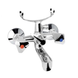 Mereo Vaňová nástenná batéria, Kasia, 100 mm, bez príslušenstva, chróm (CBS901A03)