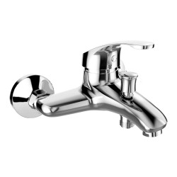 Mereo Vaňová nástenná batéria, Sonáta, 150 mm, bez príslušenstva, chróm (CB90103N)