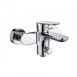 Mereo Vaňová nástenná batéria, Viana, bez príslušenstva, 150 mm, chróm (CBE90103)