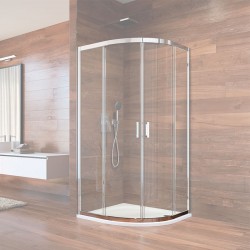 Mereo Vodiaci profil (oblúk), biely, pre CK608B...K, 90x90x190 cm (CKND07K)