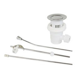 Mereo Výpusť umývadlová pre batérie, plastová (CB468A)