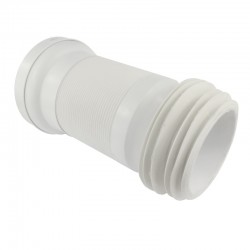 MEREO - WC napojenie, ø 110 mm, flexi s drôtom, vstavaná dĺžka 150 - 500 mm (PR7097C)