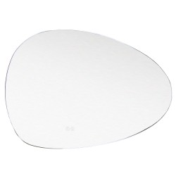 Mereo Zrkadlo elipsa 80x50 cm LED osvetlenie a odhmlievanie (CN184)