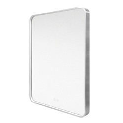 Mereo Zrkadlo hranaté 60x80 cm, LED osvetlenie (CN171S)