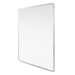 Mereo Zrkadlo hranaté 60x80 cm, LED osvetlenie (CN172)