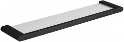 MEXEN - Adox sklenená polička, čierna (7018237-70)