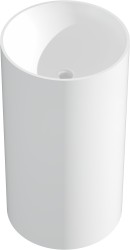 MEXEN - Ajax-01 Voľne stojace umývadlo z liateho mramoru 45 x 45, biela mat (26504500)