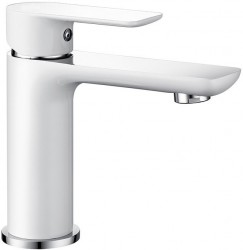 MEXEN - Alfa umývadlová batéria, biela/chróm (745700-02)