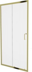 MEXEN - Apia posuvné sprchové dvere 100, transparent, zlaté (845-100-000-50-00)