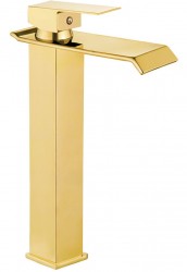 MEXEN - Apus umývadlová batéria vysoká, zlatá (744710-50)