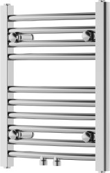 MEXEN - Ares vykurovací rebrík/radiátor 500 x 400 mm, 141 W, chróm (W102-0500-400-00-01)