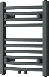 MEXEN - Ares vykurovací rebrík/radiátor 500 x 400 mm, 179 W, antracit (W102-0500-400-00-66)