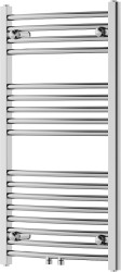 MEXEN - Ares vykurovací rebrík/radiátor 900 x 500 mm, 372 W, chróm (W102-0900-500-00-01)
