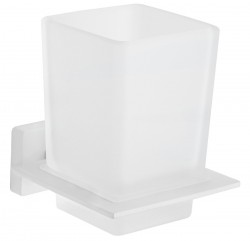 MEXEN - Arno držiak + pohár, biela (7020738-20)