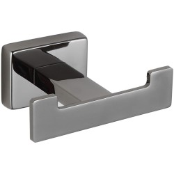 MEXEN - Arno dvojitý háčik na uterák, black chrome (7020735-73)