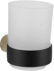 MEXEN - Base pohár, čierna/zlatá (7088238-57)