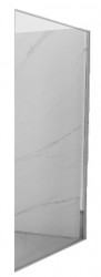 MEXEN - Bočná stena pre Exo 100x200 6mm chróm, transparent (810-100-000-01-00)
