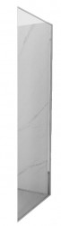 MEXEN - Bočná stena pre Exo 75x200 6mm chróm, transparent (810-075-000-01-00)