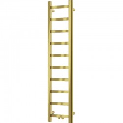 MEXEN - Bolt vykurovací rebrík/radiátor 1200 x 300 mm, 189 W, zlatá (W126-1200-300-00-50)