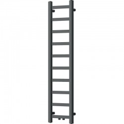 MEXEN - Bolt vykurovací rebrík/radiátor 1200 x 300 mm, 240 W, antracit (W126-1200-300-00-66)