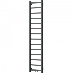 MEXEN - Bolt vykurovací rebrík/radiátor 1800 x 400 mm, 406 W, antracit (W126-1800-400-00-66)