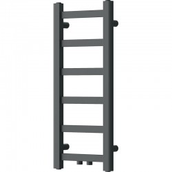 MEXEN - Bolt vykurovací rebrík/radiátor 700 x 300 mm, 141 W, antracit (W126-0700-300-00-66)