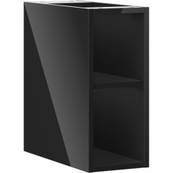 MEXEN - Box-A otvorená skrinka s policou 20, čierna lesk (91AX2-0200-470-0-70)