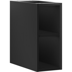 MEXEN - Box-A otvorená skrinka s policou 20, čierna mat (91AX2-0200-470-0-71)
