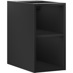 MEXEN - Box-A otvorená skrinka s policou 25, čierna mat (91AX2-0250-470-0-71)